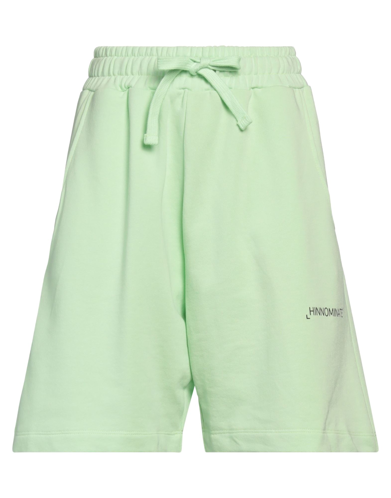 Hinnominate Woman Shorts & Bermuda Shorts Light Green Size Xs Cotton In Green
