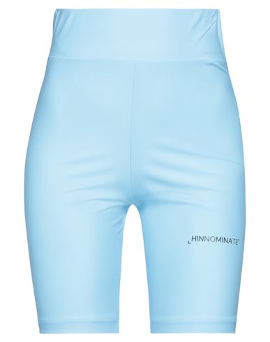 Hinnominate Woman Leggings Sky Blue Size Xs Polyester, Elastane