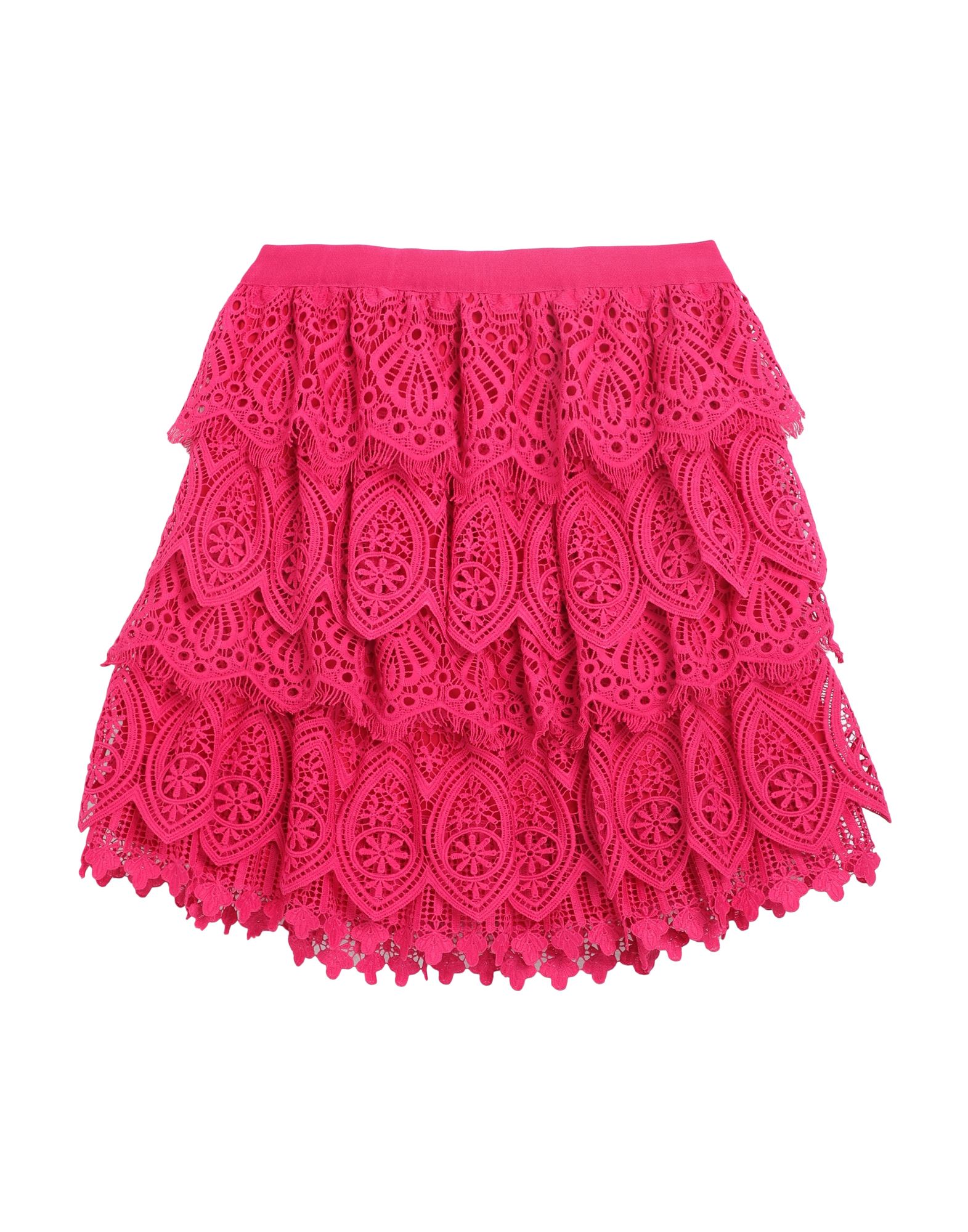 Vanessa Scott Mini Skirts In Pink Modesens