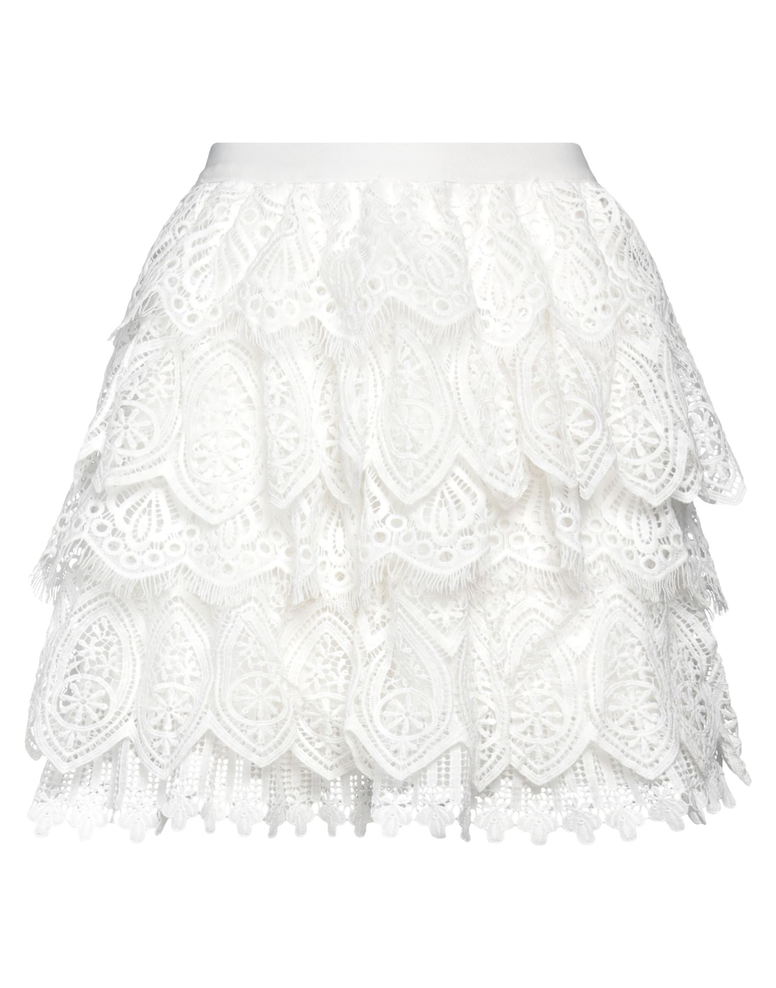 Vanessa Scott Mini Skirts In White