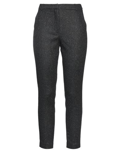 Rossopuro Woman Pants Lead Size 4 Wool, Polyester, Acrylic, Silk, Elastane In Grey