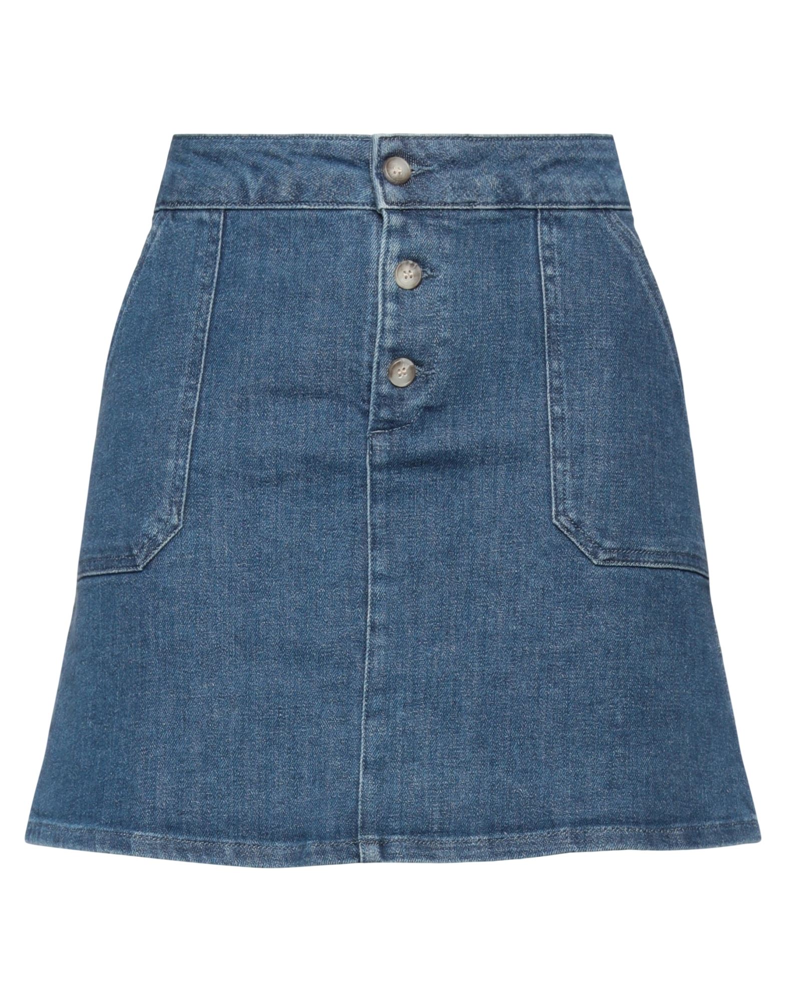 Bonton Denim Skirts In Blue