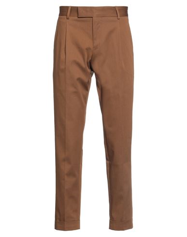 Pt Torino Man Pants Brown Size 28 Cotton, Elastane