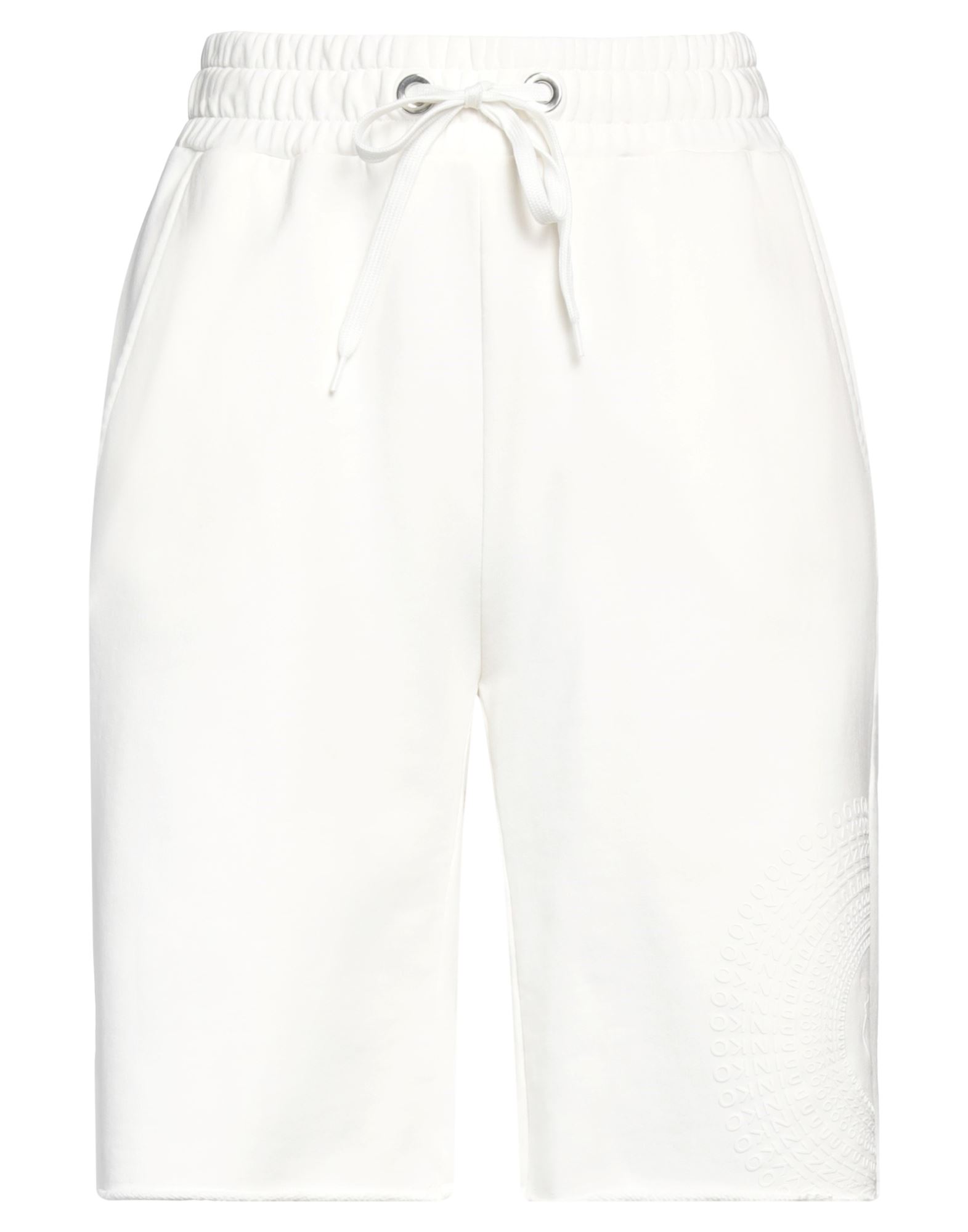 Pinko Woman Shorts & Bermuda Shorts Ivory Size S Cotton