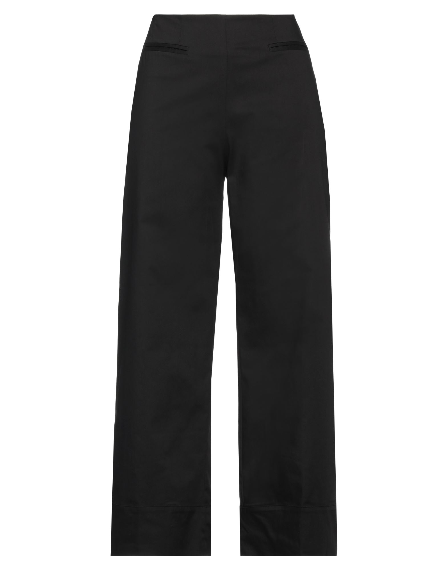 Shop Nenette Woman Pants Black Size 4 Cotton, Polyamide, Elastane