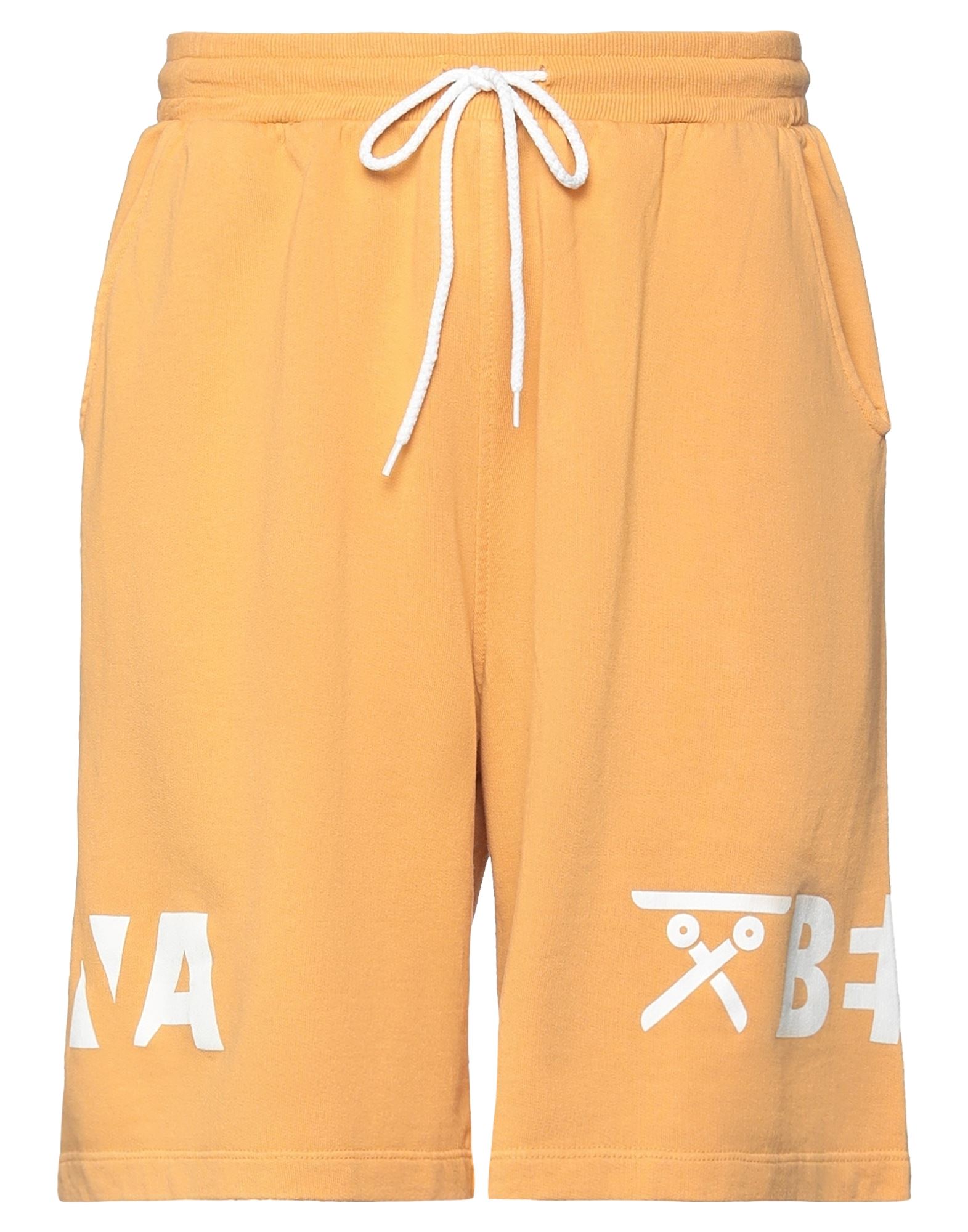 Berna Man Shorts & Bermuda Shorts Apricot Size 3 Cotton In Orange
