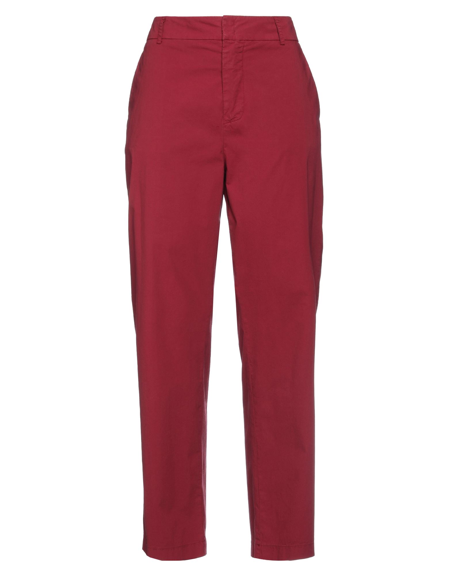 Shop Merci .., Woman Pants Brick Red Size 8 Cotton, Nylon, Elastane