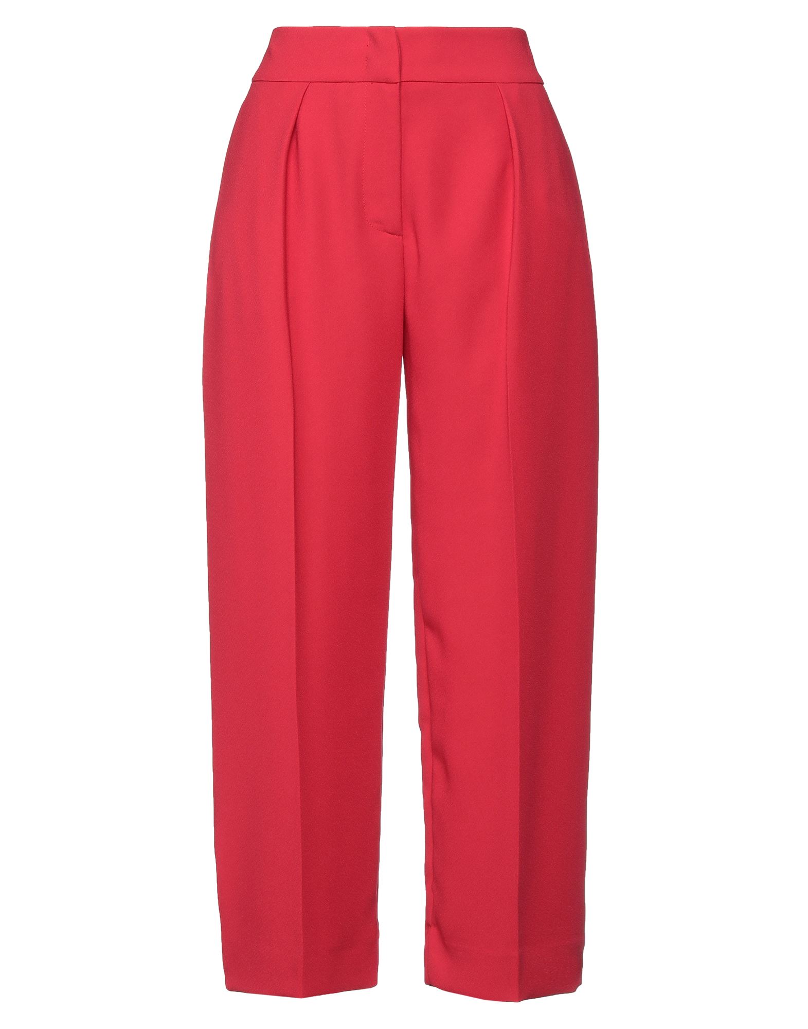 Merci .., Woman Pants Red Size 10 Polyester