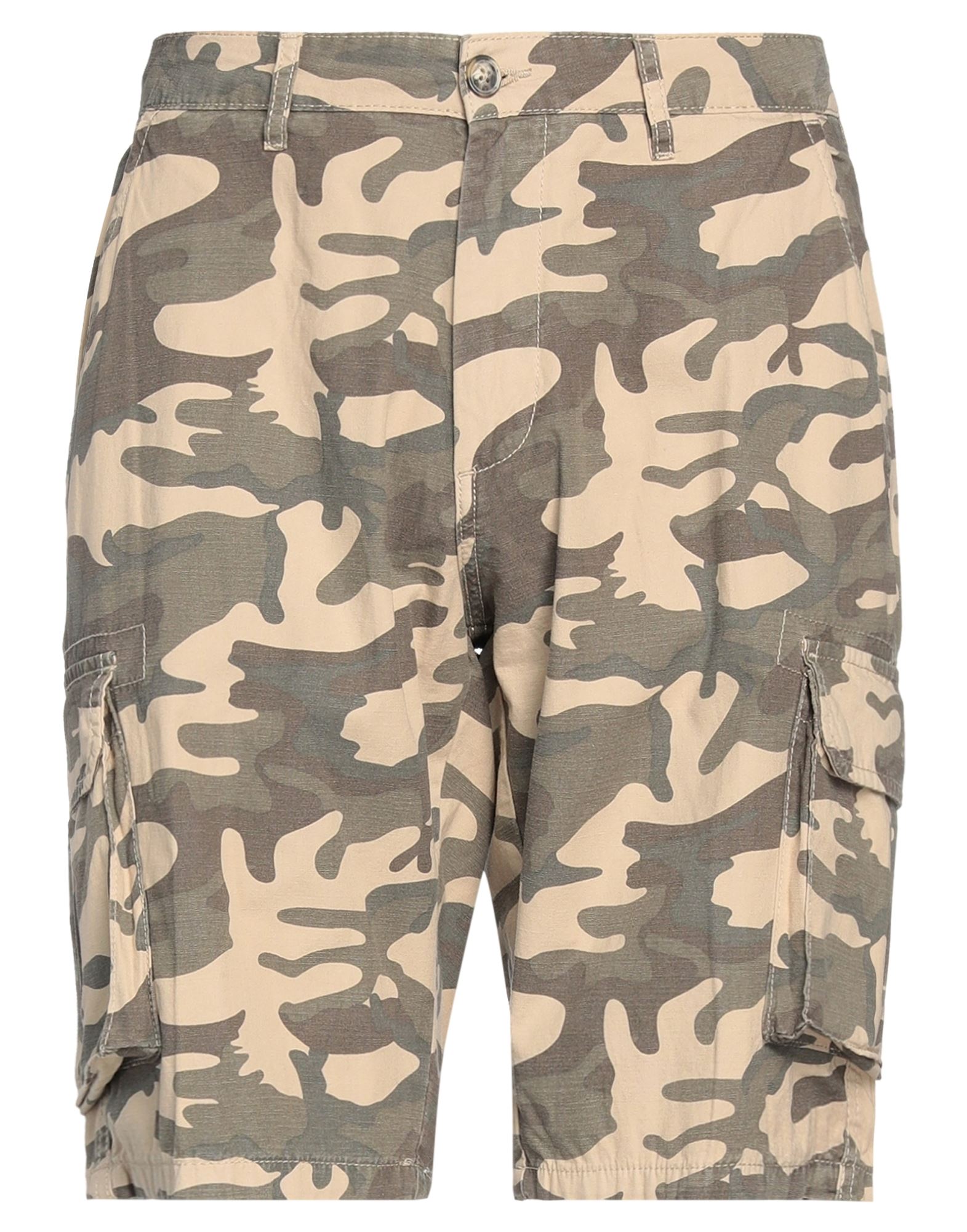 Shop Liu •jo Man Man Shorts & Bermuda Shorts Beige Size 30 Cotton