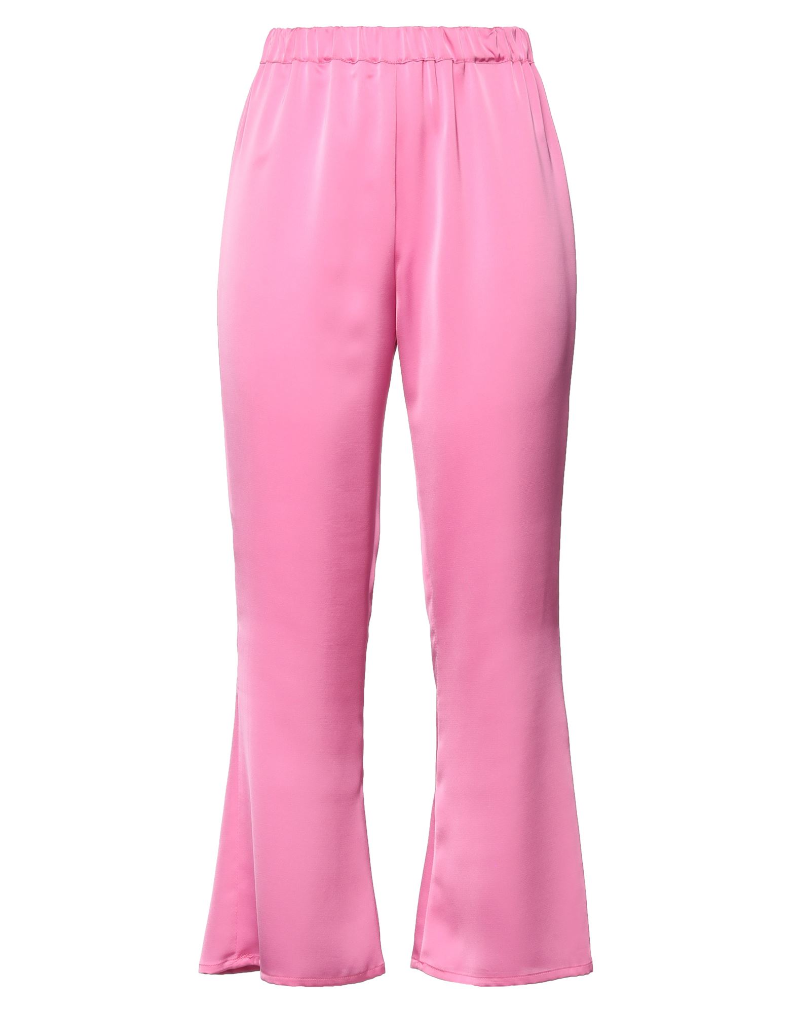 Merci .., Woman Pants Fuchsia Size M Polyester In Pink