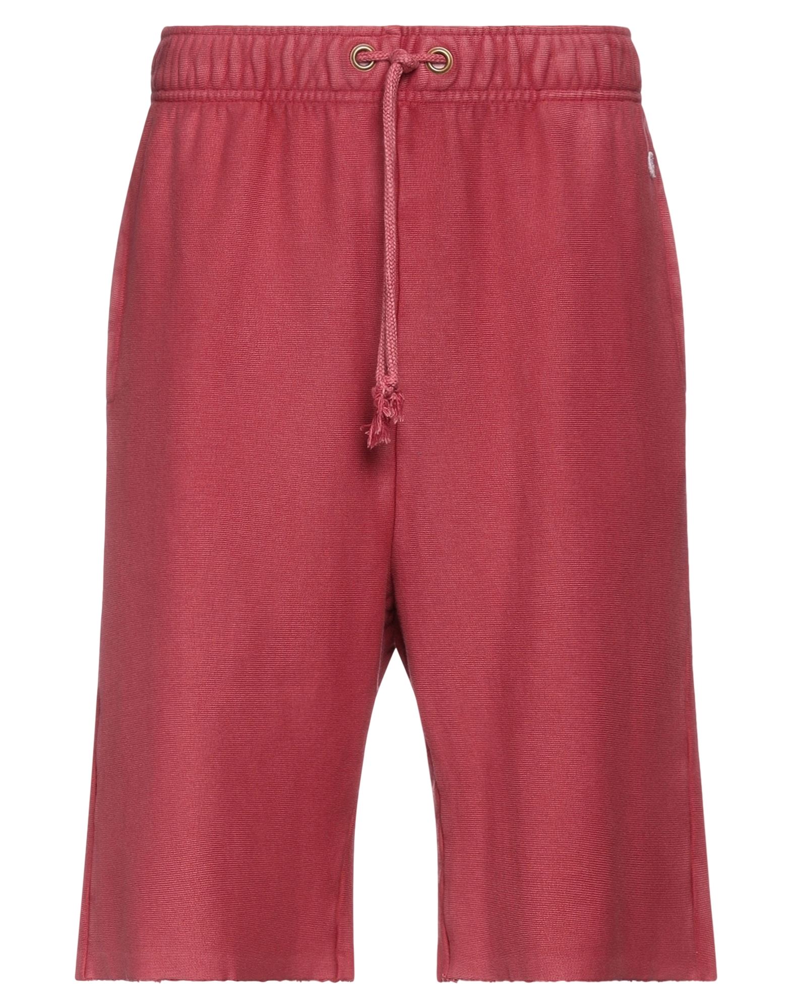 Champion Man Shorts & Bermuda Shorts Brick Red Size M Cotton, Polyester