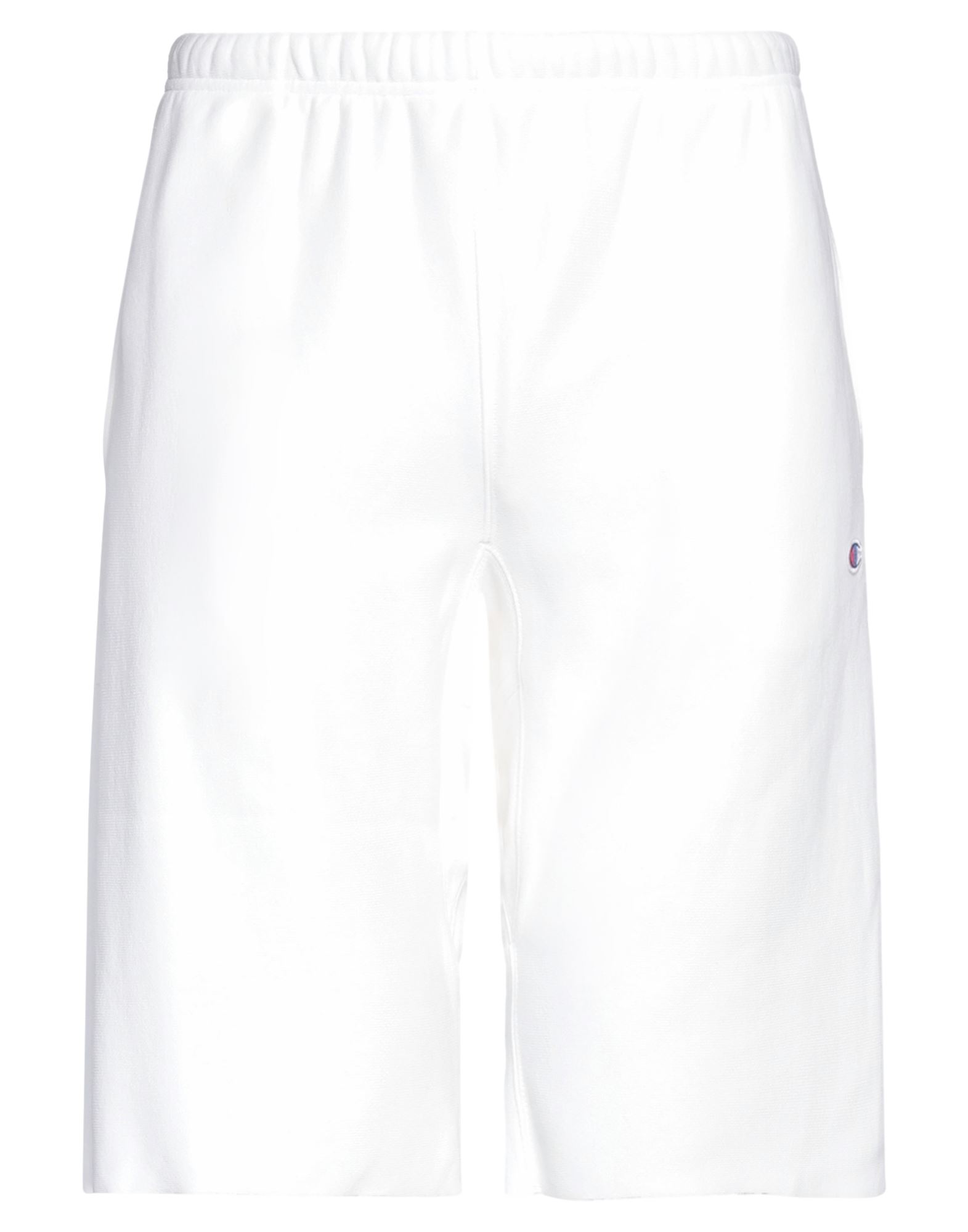 Champion Logo-embroidered Track Shorts In White