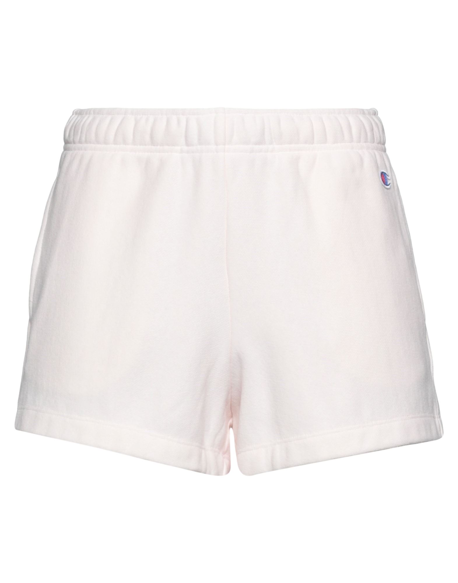 Champion Woman Shorts & Bermuda Shorts Light Pink Size L Cotton, Polyester