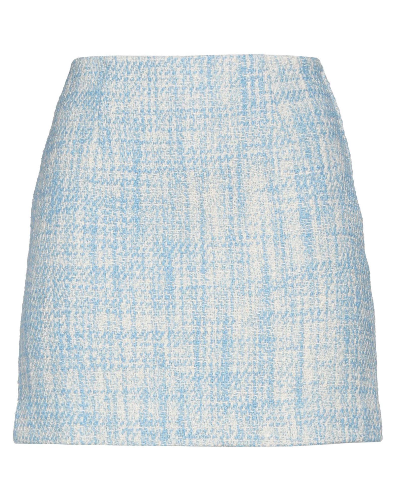 Twinset Mini Skirts In Sky Blue