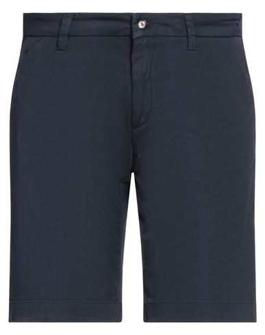 Falko Rosso® Falko Rosso Man Shorts & Bermuda Shorts Midnight Blue Size 28 Cotton, Elastane
