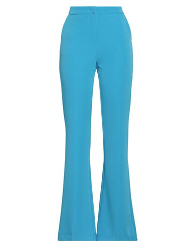 Maryley Woman Pants Azure Size 8 Polyester, Elastane In Blue