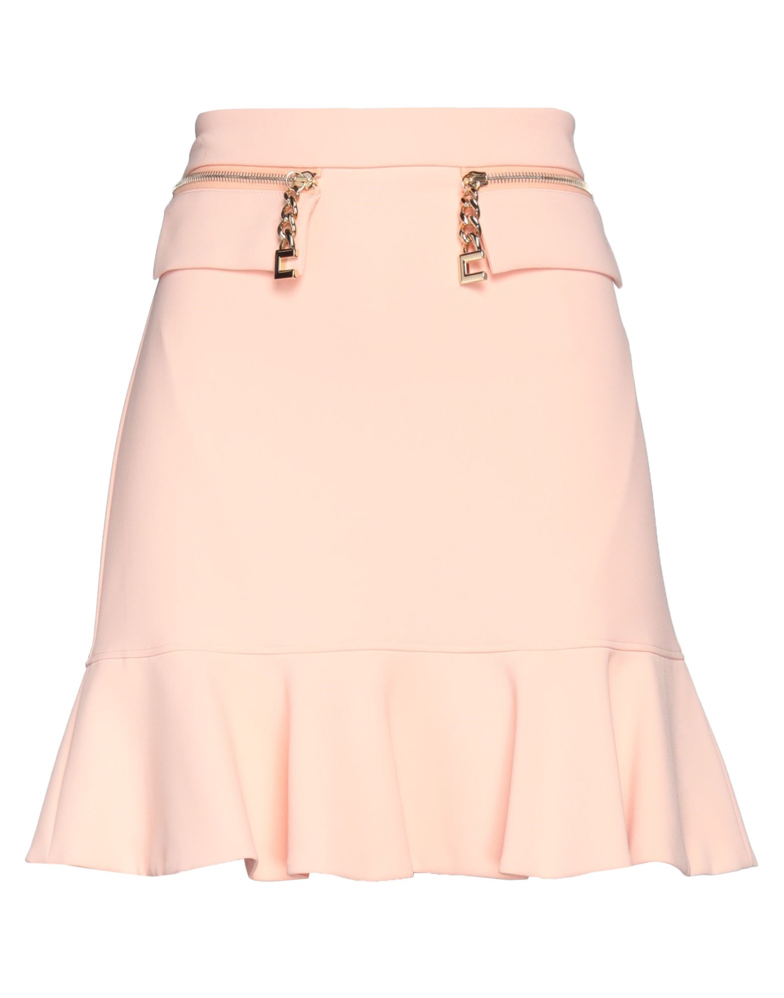 Shop Elisabetta Franchi Woman Mini Skirt Pink Size 8 Polyester, Elastane