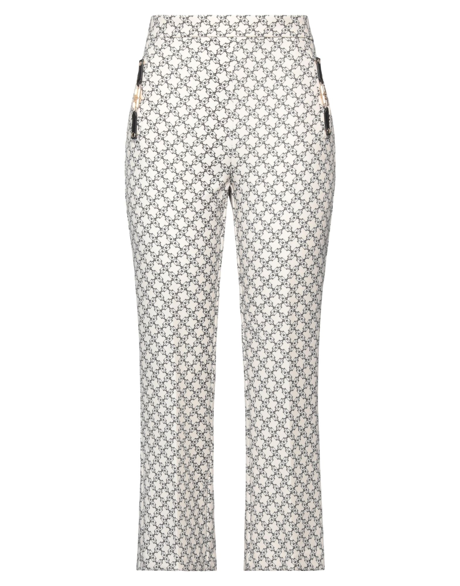 Elisabetta Franchi Pants In Ivory