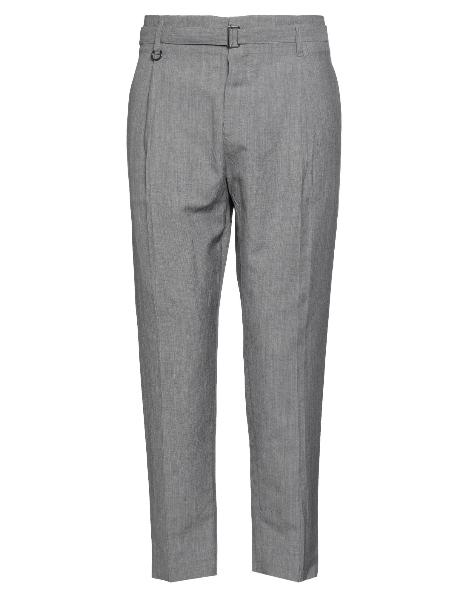 BE ABLE BE ABLE MAN PANTS GREY SIZE 36 WOOL, LINEN