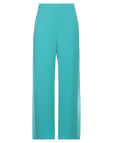 Camilla  Milano Camilla Milano Woman Pants Turquoise Size 10 Polyester, Elastane In Blue