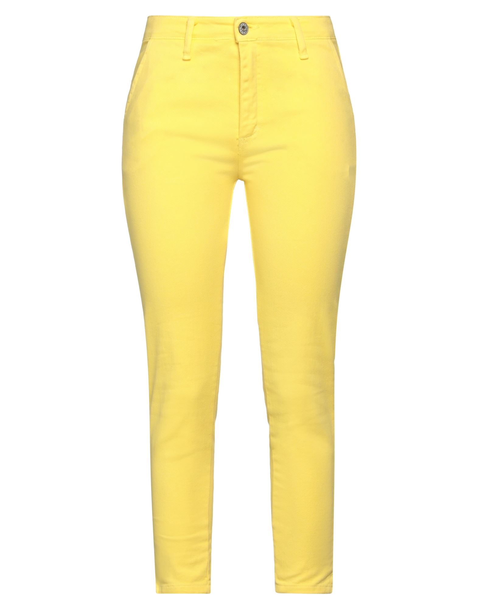 Boutique De La Femme Pants In Yellow