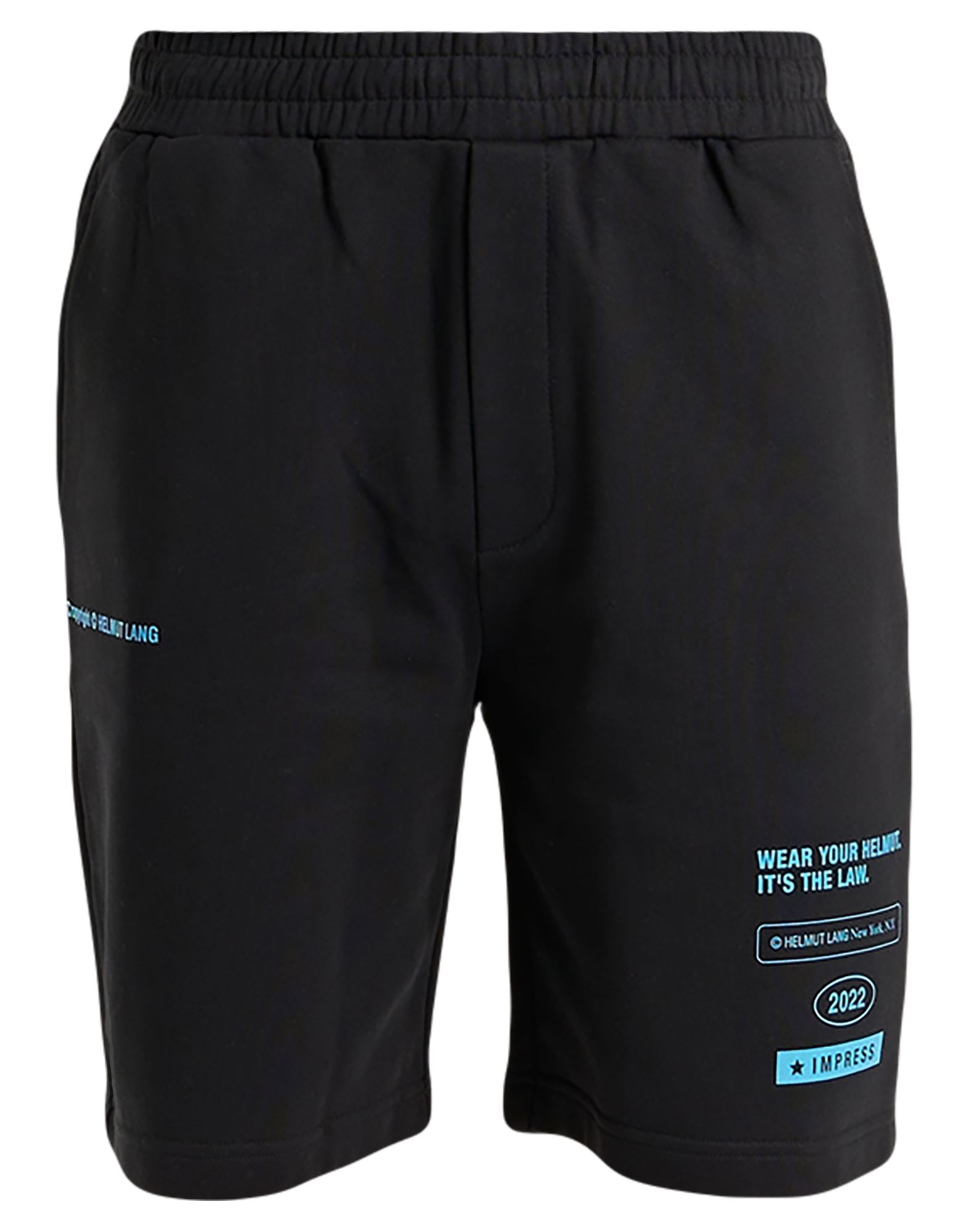 Helmut Lang Man Shorts & Bermuda Shorts Black Size M Cotton