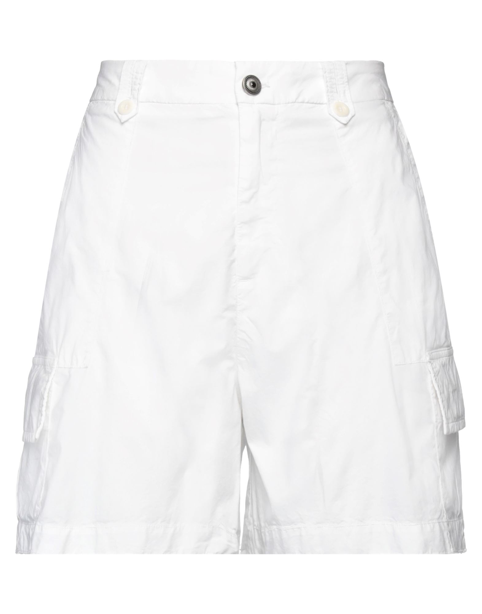 Mason's Woman Shorts & Bermuda Shorts White Size 6 Lyocell, Cotton, Elastane