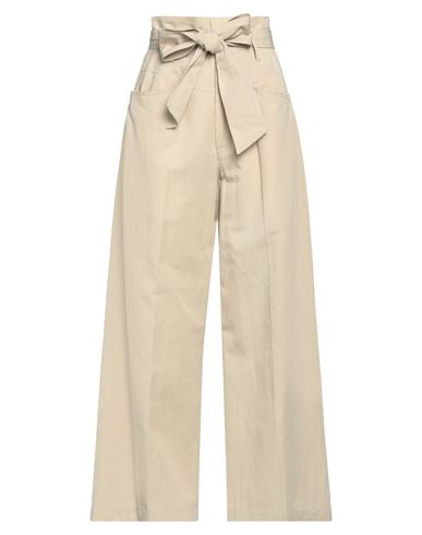 Mauro Grifoni Grifoni Woman Pants Beige Size 4 Cotton, Linen