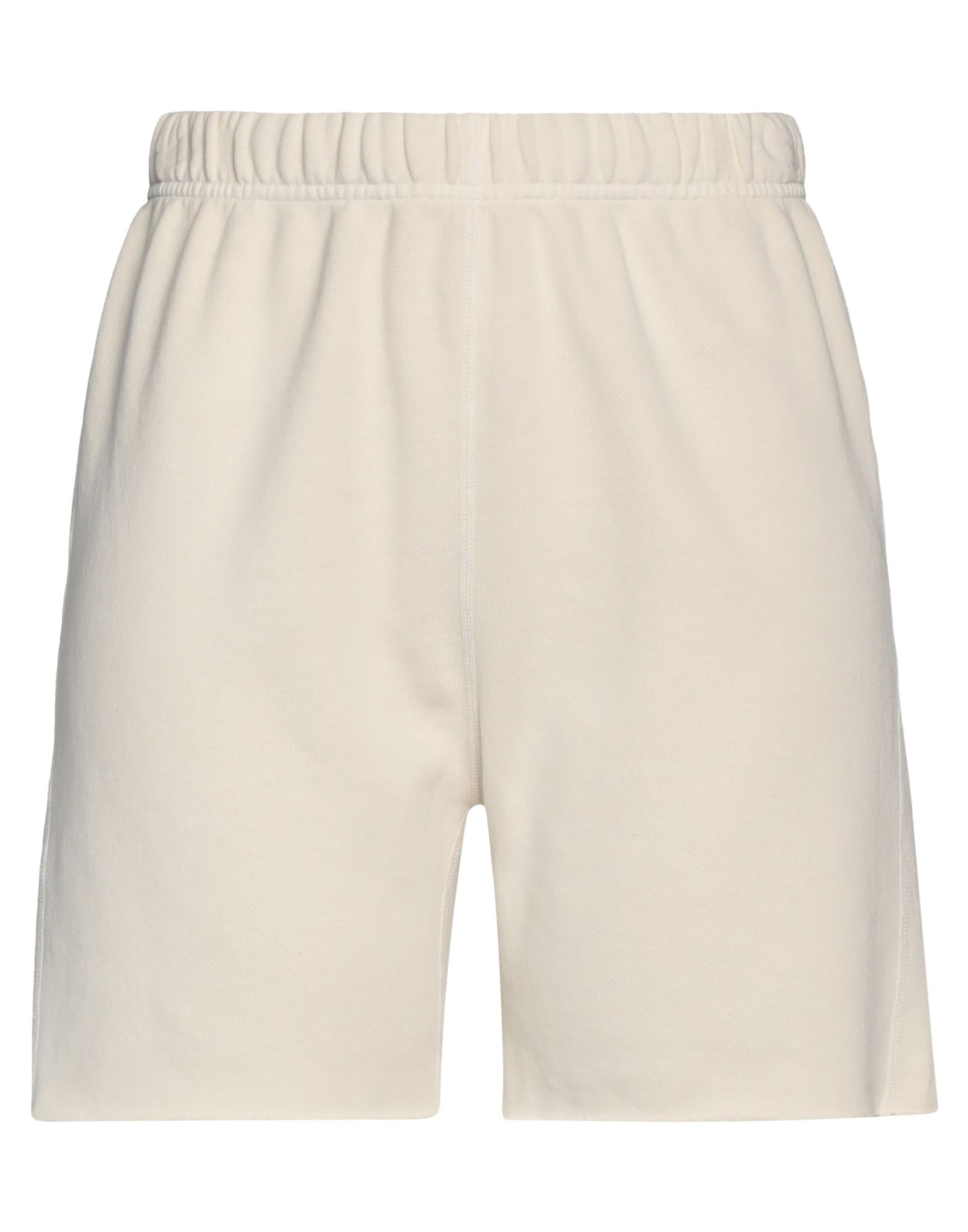 John Elliott Woman Shorts & Bermuda Shorts Ivory Size 2 Cotton In White