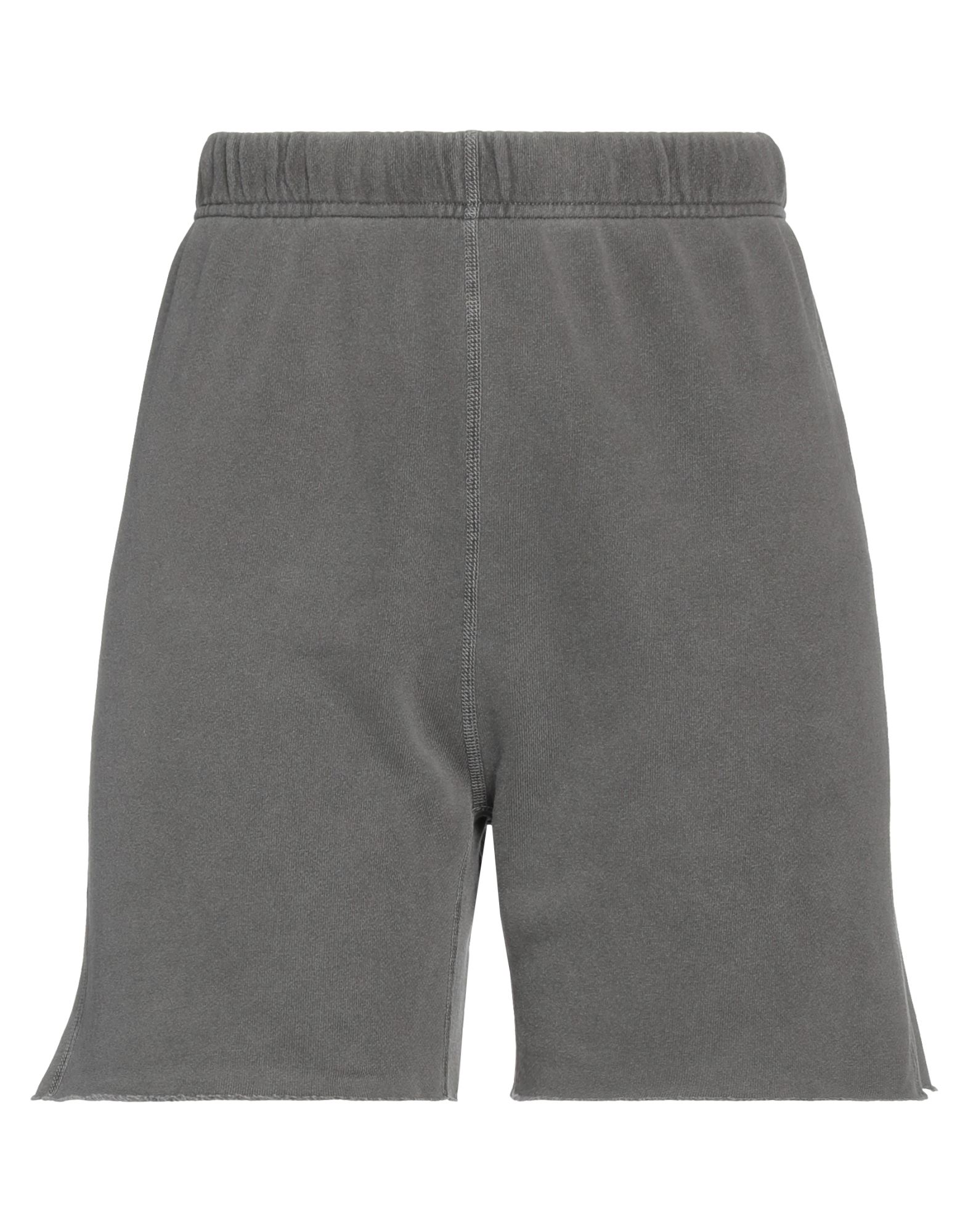John Elliott Woman Shorts & Bermuda Shorts Steel Grey Size 2 Cotton