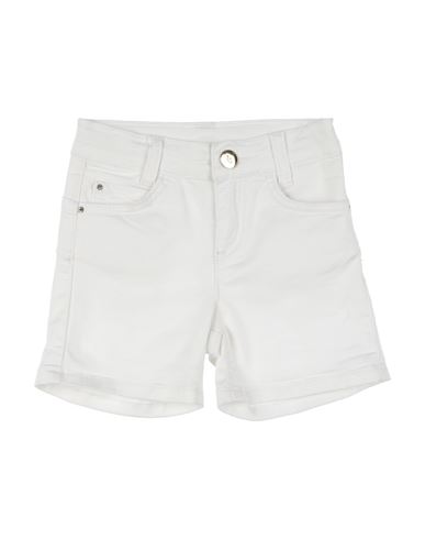 Liu •jo Babies'  Toddler Girl Shorts & Bermuda Shorts White Size 6 Cotton, Elastane