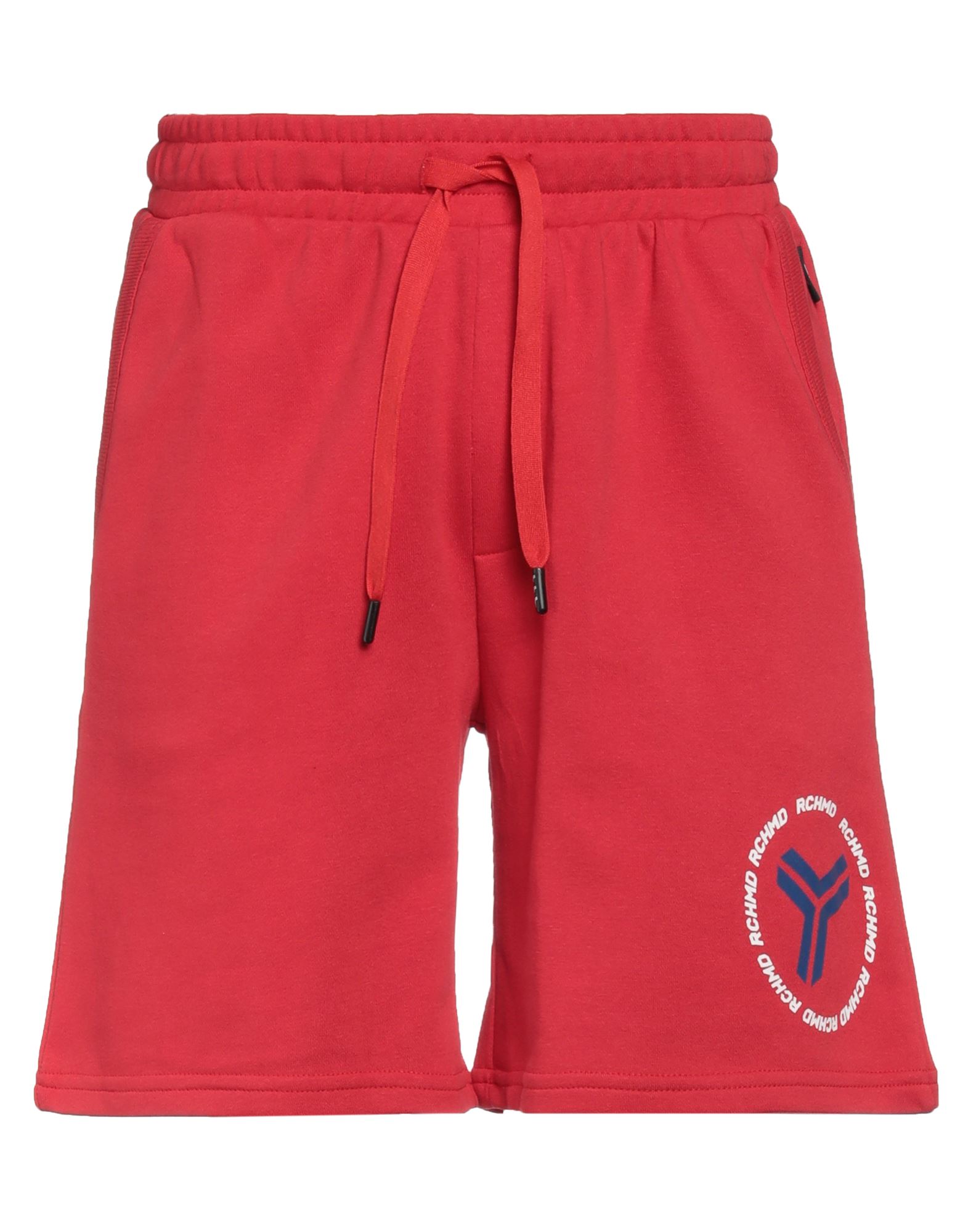 Richmond Man Shorts & Bermuda Shorts Red Size L Cotton