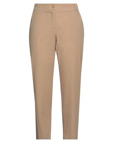 Ottod'ame Woman Pants Sand Size 10 Cotton In Beige