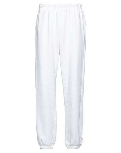ERL ERL MAN PANTS WHITE SIZE M COTTON, POLYESTER