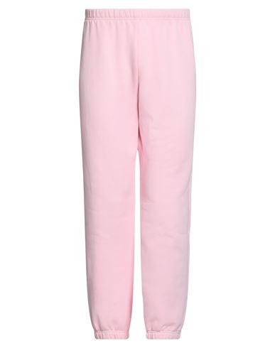 ERL ERL MAN PANTS PINK SIZE XS COTTON, POLYESTER