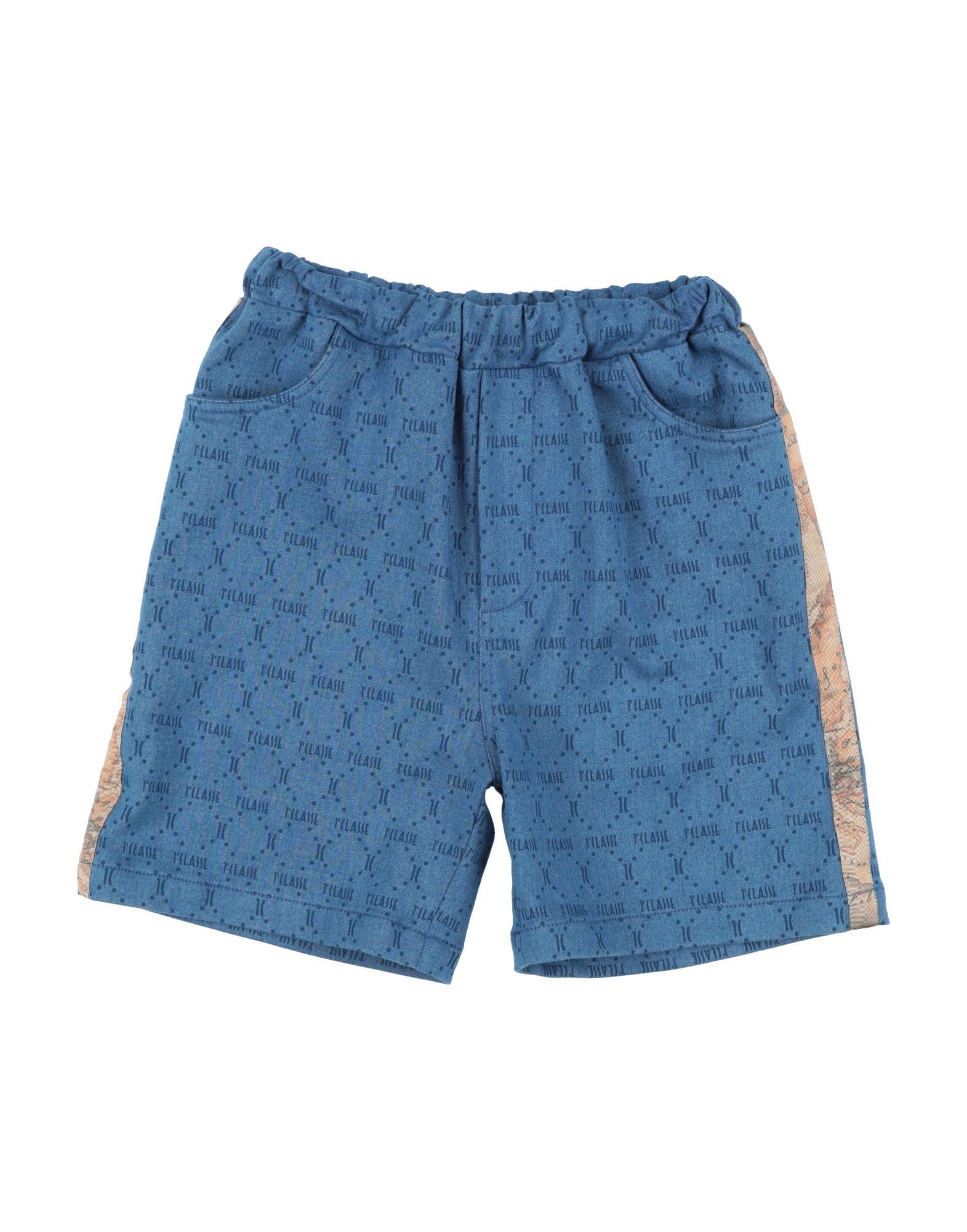 Alviero Martini 1a Classe Kids'  Toddler Boy Shorts & Bermuda Shorts Blue Size 6 Cotton, Polyester, Elastan