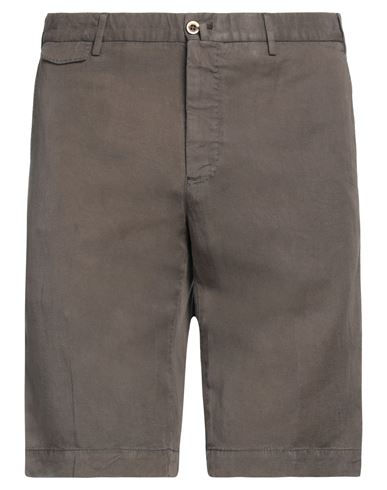 Pt Torino Man Shorts & Bermuda Shorts Khaki Size 30 Lyocell, Linen, Cotton In Beige