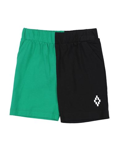 Marcelo Burlon County Of Milan Babies' Marcelo Burlon Newborn Boy Shorts & Bermuda Shorts Green Size 3 Cotton