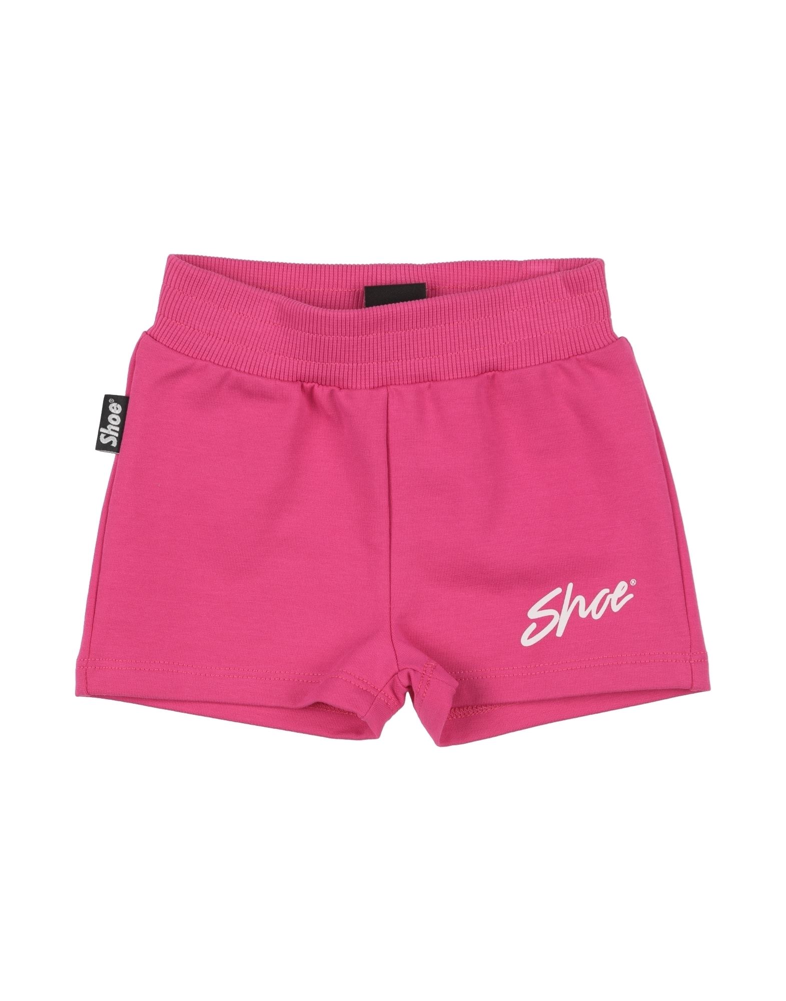 Shoe® Kids' Shoe Newborn Girl Shorts & Bermuda Shorts Fuchsia Size 3 Cotton, Elastane In Pink