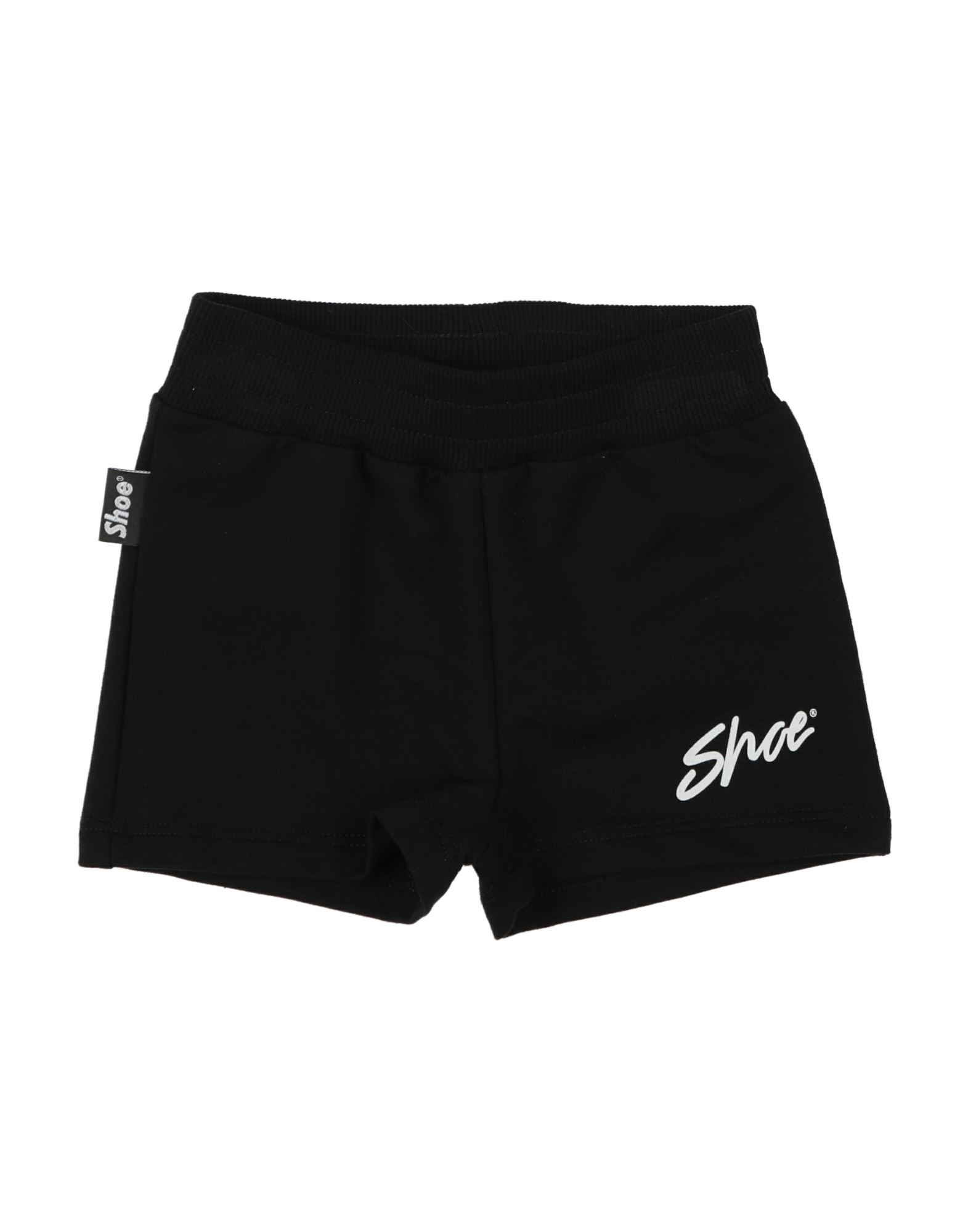 Shoe® Kids' Shoe Newborn Girl Shorts & Bermuda Shorts Black Size 3 Cotton, Elastane