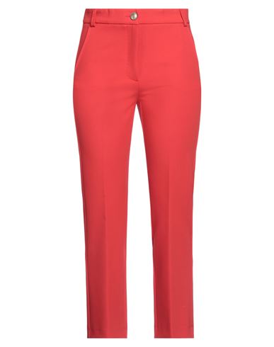 Max & Co . Woman Pants Red Size 0 Polyester, Viscose, Elastane