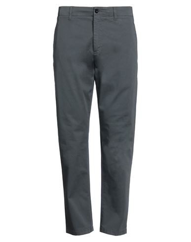 Man Pants Dove grey Size 42 Cotton, Elastane