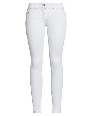 Patrizia Pepe Woman Jeans Light Grey Size 32 Cotton, Polyester, Elastane