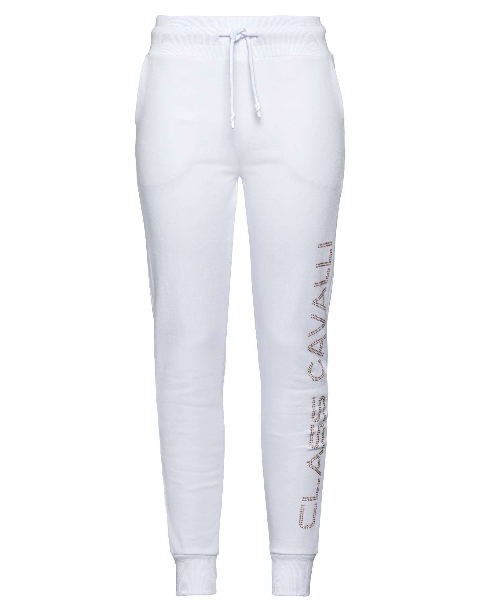Cavalli Class Pants In White