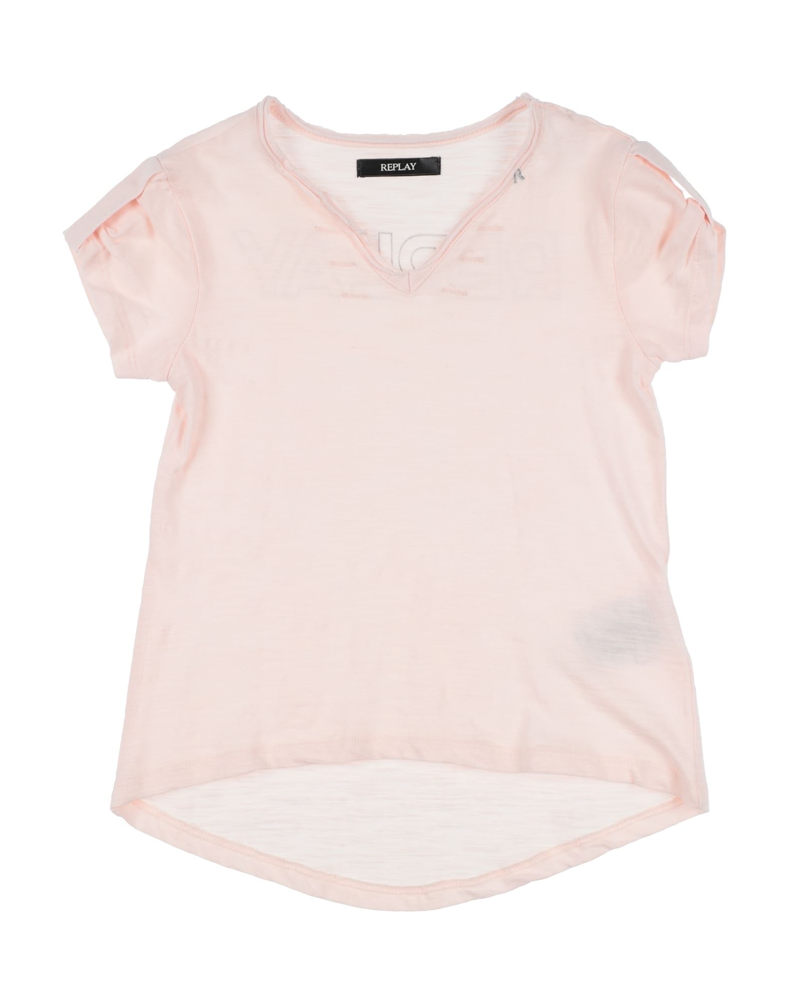Replay & Sons Kids' T-shirts In Pink