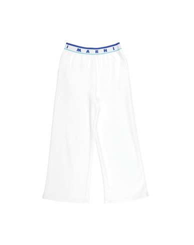 Marni Babies'  Toddler Boy Pants White Size 6 Cotton, Polyester
