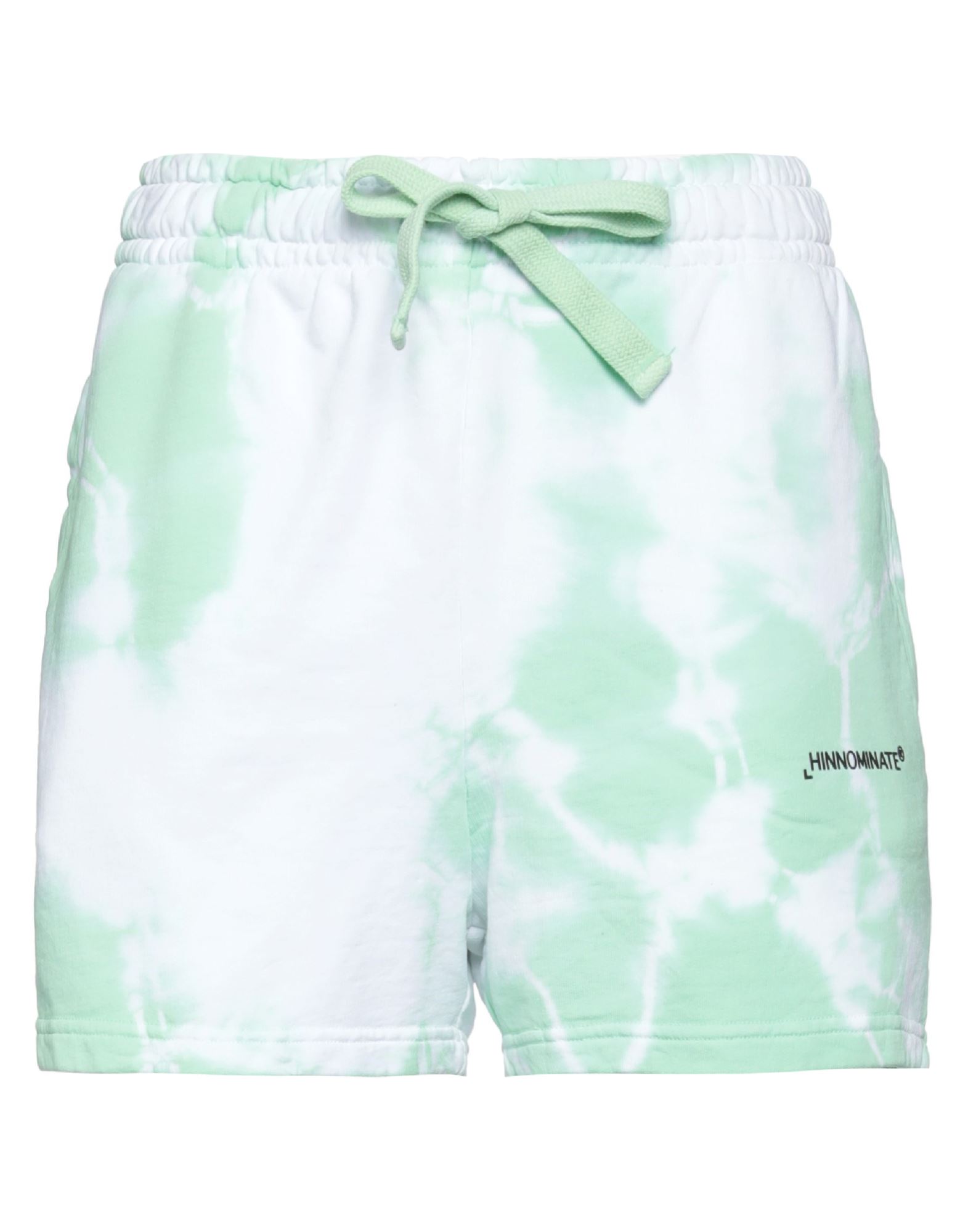 Hinnominate Woman Shorts & Bermuda Shorts Light Green Size M Cotton