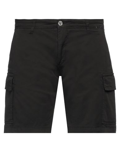 Baramon Man Shorts & Bermuda Shorts Black Size 28 Cotton, Elastane