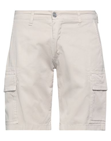 Baramon Man Shorts & Bermuda Shorts Beige Size 28 Cotton, Elastane
