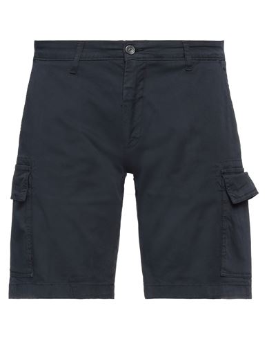 Baramon Man Shorts & Bermuda Shorts Midnight Blue Size 28 Cotton, Elastane